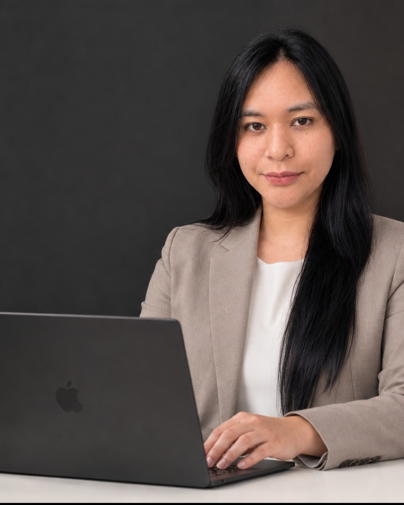 Cyrah Fajardo at work
